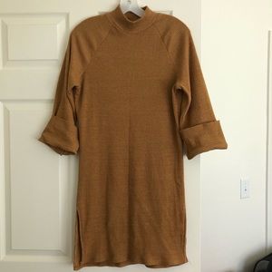 Knee length knit dress